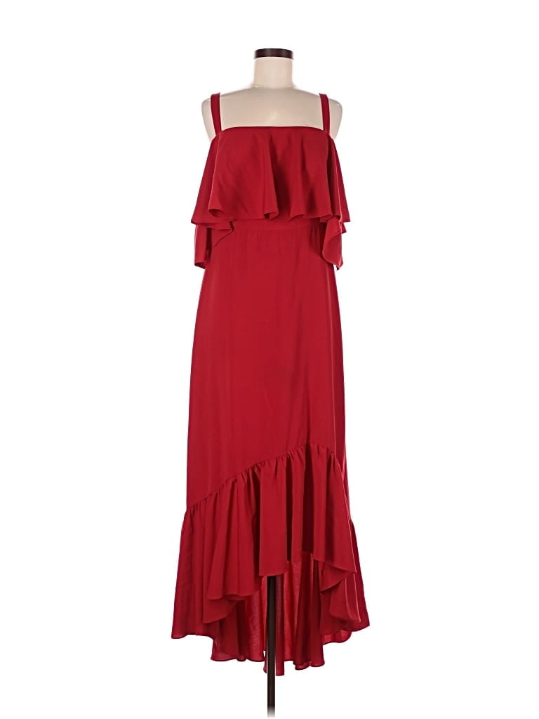 Pre-owned Jill Jill Stuart Cocktail Dress In Red