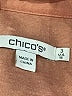 Chico's Orange Long Sleeve Blouse Size XL (3) - photo 7