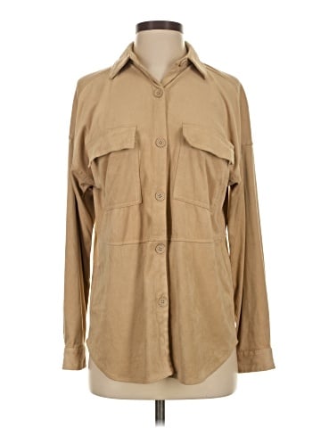 Max Studio Long Sleeve Button-Down Shirt (view 1)