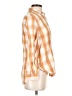 Universal Thread Plaid Orange Long Sleeve Button-Down Shirt Size XS - photo 4