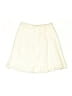 Unbranded 100% Polyester Solid Ivory Skort Size S - photo 2