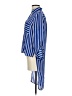 Charlotte Russe 100% Polyester Stripes Blue 3/4 Sleeve Blouse Size S - photo 5