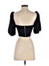 DAPHALE STUDIOS Black Short Sleeve Top Size S - photo 2