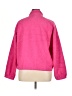 Fashion 100% Polyester Solid Pink Jacket Size XL - photo 2