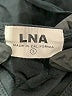 LNA 100% Cotton Solid Black Jumpsuit Size S - photo 4