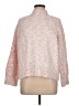 Ann Taylor LOFT Tweed Pink Turtleneck Sweater Size L - photo 1