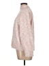 Ann Taylor LOFT Tweed Pink Turtleneck Sweater Size L - photo 5