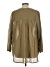 Current/Elliott Green Long Sleeve Blouse Size Lg (3) - photo 2