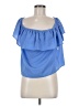 Dorothy Perkins Blue Sleeveless Blouse Size 8 - photo 1