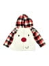 Little Rebels 100% Polyester Ivory Zip Up Hoodie 9-12 MO / 12 MO - photo 1
