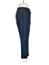 Blue Illusion Solid Blue Casual Pants Size 2L - photo 4