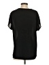 Everleigh 100% Polyester Black Short Sleeve Blouse Size S - photo 2