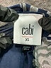 CAbi 100% Polyester Silver Gray Short Sleeve Blouse Size XS - photo 7