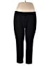 Halogen Solid Black Active Pants Size 16 - photo 1