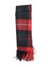 Unbranded 100% Acrylic Plaid Red Scarf One size - photo 2
