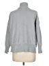 Anrabess 100% Polyester Solid Gray Turtleneck Sweater Size M - photo 2