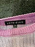 Assorted Brands 100% Acrylic Stripes Pink Purple Pullover Sweater Size XS (kids) - photo 3