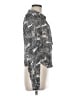Unbranded 100% Polyester Animal Print Silver Long Sleeve Blouse Size M - photo 4