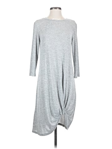 Tickled Teal Casual Dress (view 1)