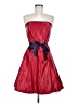 Jessica McClintock 100% Polyester Red Cocktail Dress Size 9 - photo 1