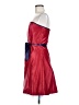 Jessica McClintock 100% Polyester Red Cocktail Dress Size 9 - photo 5