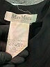 Max Mara Solid Black Casual Dress Size 6 - photo 6