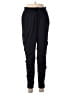 Athleta Solid Black Track Pants Size 6 - photo 1