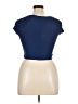 Habitual Blue Short Sleeve Top Size 14 - photo 2