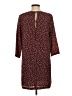 BCBGeneration 100% Polyester Print Burgundy Casual Dress Size S - photo 2