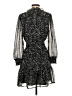 Steve Madden 100% Polyester Stars Black Cocktail Dress Size S - photo 2