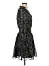 Steve Madden 100% Polyester Stars Black Cocktail Dress Size S - photo 4