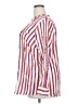 Calvin Klein 100% Rayon Stripes Pink 3/4 Sleeve Button-Down Shirt Size 2X - photo 5