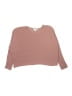 Assorted Brands 100% Polyester Solid Pink Pullover Sweater Size M (kids) - photo 1