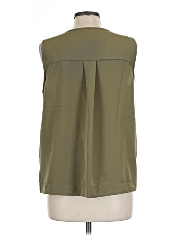August Silk Sleeveless Blouse (view 2)