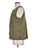 August Silk 100% Polyester Green Sleeveless Blouse Size L - photo 5