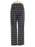 American Eagle Outfitters Plaid Black Casual Pants Size 2 - photo 2