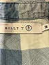 Billy T 100% Lyocell Checkered-gingham Blue Long Sleeve Button-Down Shirt Size M - photo 7