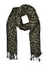 Unbranded Animal Print Tan Brown Scarf One size - photo 1