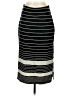 Athleta Stripes Black Casual Skirt Size S - photo 1