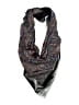 Unbranded Paisley Black Gray Scarf One size - photo 1