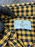 Class Club 100% Cotton Checkered-gingham Yellow Long Sleeve Button-Down Shirt Size 4 - 5 - photo 3