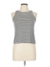 Aqua Silver Sleeveless T-Shirt Size L - photo 1