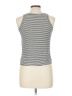Aqua Silver Sleeveless T-Shirt Size L - photo 2