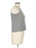 Aqua Silver Sleeveless T-Shirt Size L - photo 4