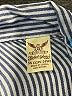 Faded Glory 100% Rayon Stripes Blue Long Sleeve Button-Down Shirt Size 3X - photo 6