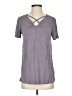 Maurices Gray Short Sleeve Top Size S - photo 1