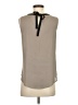 Ann Taylor Gray Tan Sleeveless Blouse Size XS - photo 2