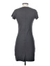V Fish Solid Gray Casual Dress Size XS - photo 2