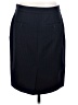 Eddie Bauer Stripes Blue Black Formal Skirt Size 4 - photo 2