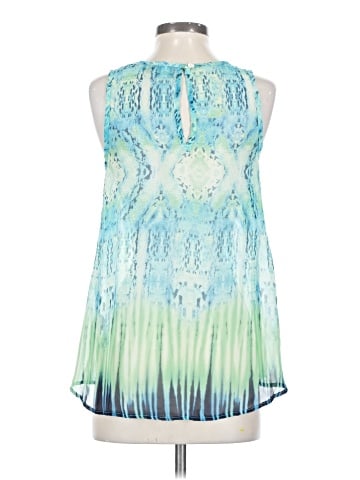 Black Saks Fifth Avenue Sleeveless Blouse (view 2)